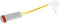 Motoforti Brake Pads Wear Sensor, for Mercedes-Benz CLS500 2006, Metal Plastic, 2115400717, Black Gray Red...