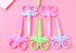 AKOAK 6 Pcs Children Plastic Scissors Primary School DIY Art Safety Small Scissors Kindergarten Children Special Plastic Scissors Cute Dragonfly P...