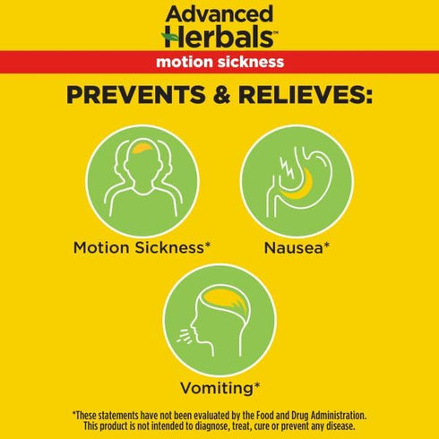 Dramamine Non-Drowsy Naturals Motion Sickness Relief | 18 Count | 4 Pack...