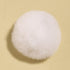 SUSULU White Pom Poms for Crafts,Small White Pom Pom Balls,Faux Fur Pompom with Tiny Cord for Hat Shoes Garment Accessories 2.8in Pack of 6...