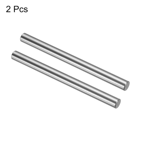 uxcell 2 Pcs Linear Motion Rod Shaft Guide 8mm x 100mm (0.315" x 3.94") Case Hardened Steel Chrome Plated, Metric Linear Rail Rod for 3D Printer, ...