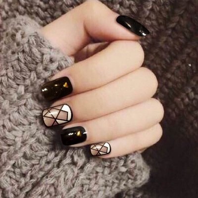 KADS 3 pcs Nail Art Brushes Set Liner Striping Brush for Strokes Details Painting, Blending, Elongated Lines...