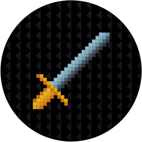 Pixel Sword Gamer Gaming Kids Boys PopSockets Adhesive PopGrip...