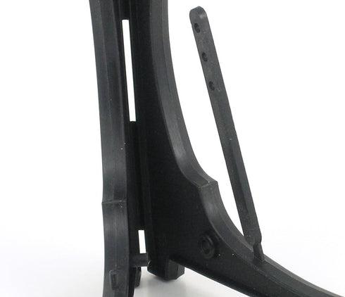 Black Plastic Easels - Locking Crossbar- Set of 5 Folding Display Stands 7 Inches High...