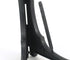 Black Plastic Easels - Locking Crossbar- Set of 5 Folding Display Stands 7 Inches High...