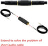 3.5mm ?1/8 Inch ? to 3.5mm ?1/8 Inch? Stereo Jack Female to Female Adapter Connector Gold Plated (4 Pack)...