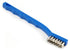 Forney 70488 Wire Brush, Stainless Steel with Plastic Handle, 7-1/4-Inch-by-.006-Inch , Blue...