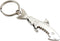 Creative Metal Corkscrew Shark Beer Bottle Opener Keychain Pendant...