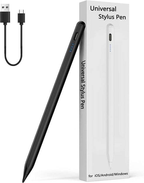 Active Stylus Pen for Touchscreen Android iPhone Tablet Phone?Touch Screen Pen for iPhone/iPad/Pencil/Samsung/iOS/Lenovo/Huawei/Vivo - Black......