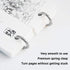 16PCS Spring O Ring Zinc Alloy Round Carabiner Snap Trigger Buckle DIY Clip 4 Styles for Key Chains Bag...