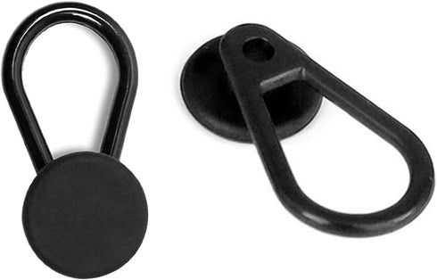 Strong Plastic Pants Button Extender Set 10 Packs Waist Extenders for Pant Waistband Stretcher for Men and Women’s Pants, Shorts, Skirts...
