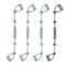 Pacifier Holder Clip for Baby: Toy Safety Straps 4pcs, Silicone Pacifier Strap for Boy Girl, Adjustable Baby Stroller Accessories for High Chairs,...