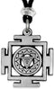 Pewter Kali Yantra of Transformation Hindu Goddess Pendant...