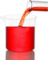 12 Pcs 3.4 Oz Transparent Lab Measuring Cup, 100ml Plastic Beaker Cups, for Science Experiment, Liquid Measuring...