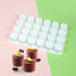 24 Cavity Cylinder Silicone Cake Mold For Cookies Making 3D Handmade Kitchen Reuse Baking Tools Decorating Mousse (B_ Cylinder)...