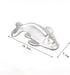 3D Aluminum alloy carp cake bakeware, fondant cake decoration bakeware, fish-shaped cake mold (7 inch)...