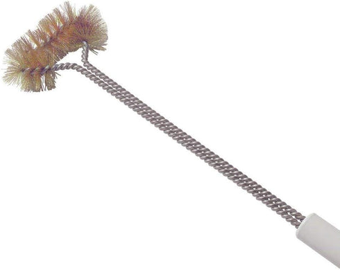 Deep Fryer Basket Cleaning Brush, Brass Bristle, Removes Grime for Diners & Restaurants Deep Fryers, Up to 750F High Heat Resistant Rustproof, Hig...