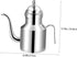Stainless Steel Oil Pot Syrup Dispenser Tea Kettles Metal Oil Kettle Sauce Oil Mesh Strainer Pouring Kettle Grease Can Frying Oil Filter Soy Olive...