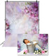 Laeacco 3x5ft Newborn Baby Portrait Theme Backdrops for Photography Dreamy Flowers Baby Photo Backdrop 1x1.5m Newborn Photography Backdrop Sweet G...