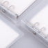 A5 6 Ring Binder Cover Waterproof Loose Leaf Notebook Folder Transparent Notebook Cover Case Refillable for Diary Office Home School...