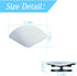 Car Blind Spot Mirror, 2PCS HD Convex Glass Angle Adjustable for Side Rearview Mirrors, Fan Shaped Frameless Rotatable Wide Angle Blind Spot Mirro...