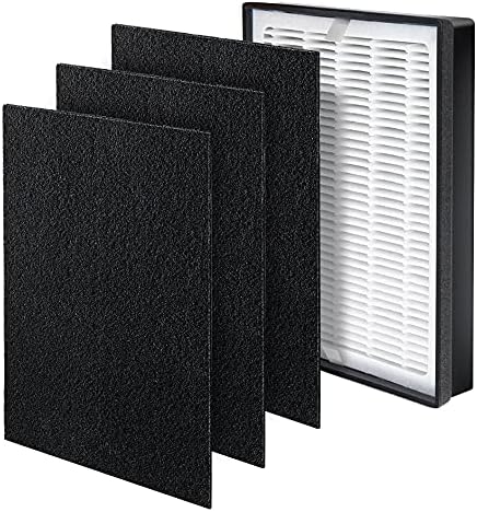 Fette Filter - Premium Air Purifier Replacement Filter Set, Compatible with Levoit LV-H126 Air Purifier (1 Hepa 3 Carbon)...