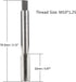 Metric Machine Thread Tap for Threading Machine Electric Drill DIY Metric Taps H2 HSS Straight Flutes Screw Tapping Threading Machinist Repair DIY...