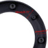 2Pcs Auto Car Truck 4" Dia Universal Black Plastic Speaker Spacer Adaptor Ring Mounting Bracket...