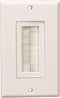Vanco 120817X Industrial, Single Gang Brush Cable Exit...