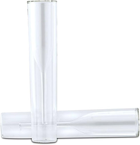 Contemporary Double-walled Glass Champagne Flutes...