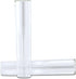 Contemporary Double-walled Glass Champagne Flutes...