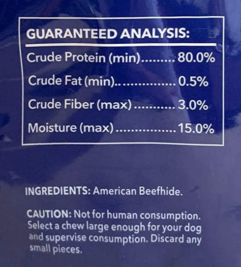 Pet Factory 100% Made in USA Beefhide 7" Braided Sticks Dog Chew Treats - Natural Flavor, 6 Count/1 Pack...