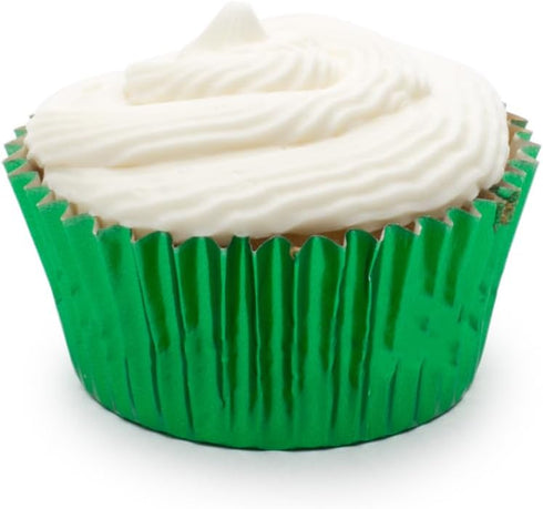 Fox Run Christmas Foil Muffin and Cupcake Liners, Set of 45 Standard Size Wrappers...