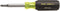 Klein Tools 32476 5-In-1 Multi-Bit Screwdriver / Nut Driver with 2 Slotted, 2 Philips, and 1 Nut Driver Tip...