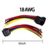 16 Pin Connector Waterproof Electrical Plug Automotive Wire Pigtail Cable for Car Vehicle Motorcycle, Trucks, Boats, Trailers, Electric Vehicle, H...