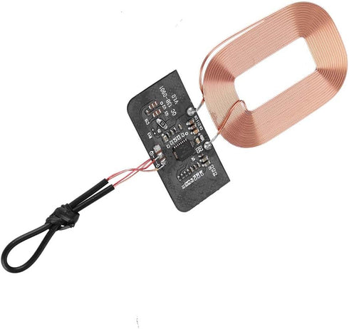 DIY Qi Charging Receiver 5W Module Coil Circuit Board for QI Smartphone...