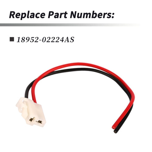 Blower Motor Pigtail Connector Harness 18952-02224AS Compatible with Kia Forte 2013 2014 2015 2016 2017 2018...