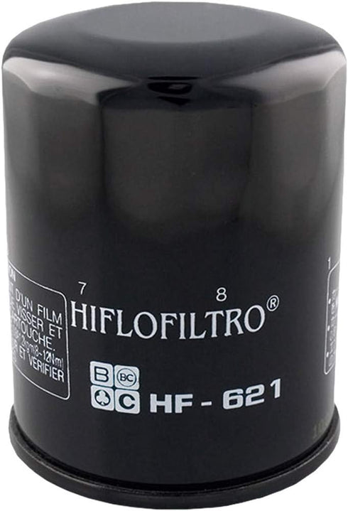 HiFloFiltro HF621 Premium Oil Filter, Single...