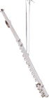 Silver Flute Musical Instrument Christmas Tree Ornament Decoration Music Band...