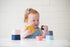 BELLA TUNNO Happy Stacks - Baby Stacking Cups, Montessori Silicone Baby Toys for Playtime and Development, Fun Educational Toys for Gross Motor Sk...