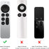 LEFXMOPHY Silicone Cases for Apple TV Remote Case 2021-2024 4K Siri 2nd 3rd Generation - Cover Skin for AppleTV Control 2-Pack Green and Blue Glow...