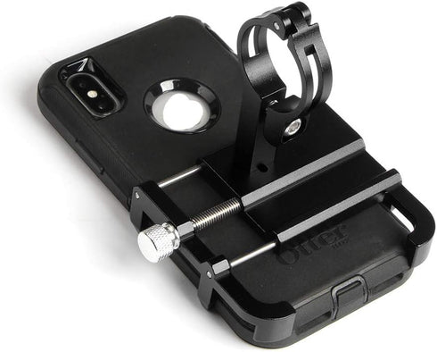 GUB Thick Case Design Bike & Motorcycle Phone Mount Handlebar Holder Adjustable Compatible with iPhone XR Xs 7s 8 Plus,Compatible with SamsungS7/S...