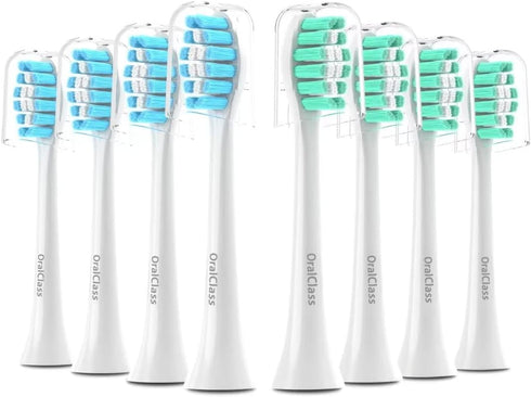 Replacement Toothbrush Heads for Philips Sonicare - Medium Soft, 8 Pack...