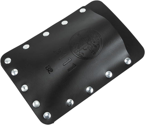Klein Tools 5111 Single-Pocket Tool Pouch with Leather Construction, Great for Small Tools, Electrician Tool Pouch and Pocket Protector...