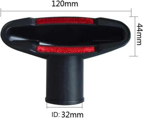 Vacuum Attachments 32mm (1 1/4 inch) Vacuum Accessories Brush Flexible Crevice Kit for Shop Vac Attachments 1 1/4 1 3/8,7 Packs...