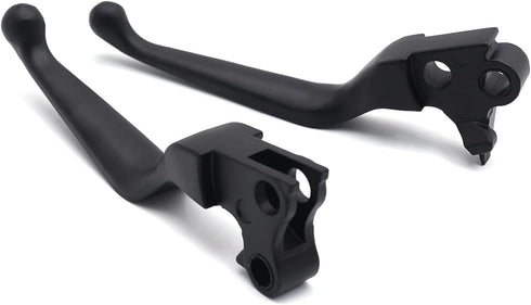 HTTMT MT241-027- Brake Clutch Hand Lever Compatible with Harley 1996-2003 XL/1996-2007 Dyna Touring/1996-2007 Softail Black...