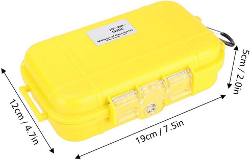 Plastic Waterproof Shockproof Box Outdoor Waterproof Airtight Survival Case Storage Case Floating Hard Shell Wet Dry Box Carry Box Container Marin...
