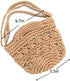 Summer Crossbody Bag Crochet Purse Women Handbag Beach Bag Knit Bag Shoulder Bag for Travel Vacation Khaki...