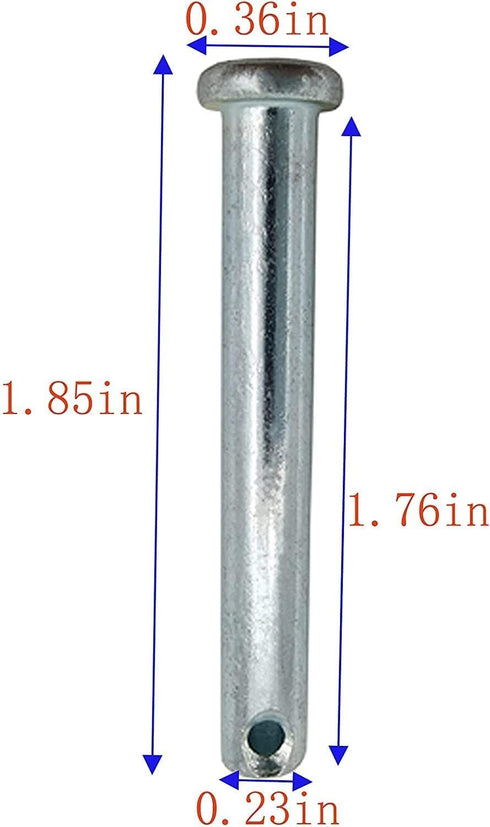Replacement - 10Pack Simplicity or Snapper Shear Pins for 703063, 1668344, 1686806yp for Briggs & Stratton John Deere Simplicity Snow Blower...