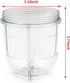 Anbige Replacement Parts Cups,Compatible with original Magic Bullet Blender Juicer 250W MB1001 (2 short cups)...